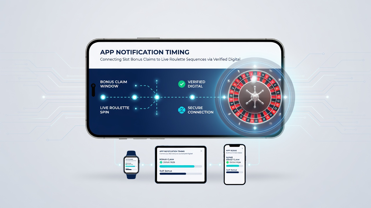 Secure digital wallet verification screen during app notification for live roulette sequence activation