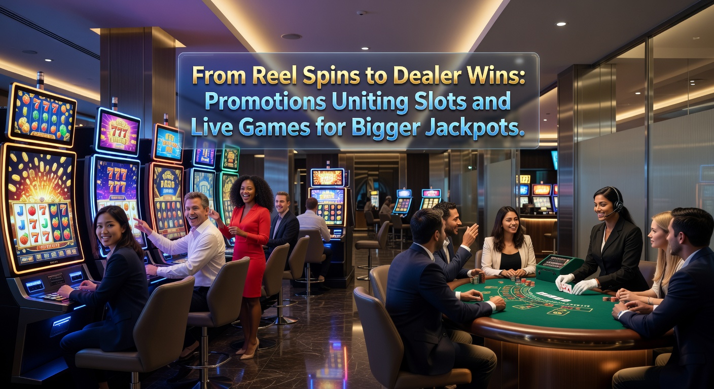 Close-up of a live dealer at a blackjack table with slot-inspired bonus overlays, jackpot ticker climbing rapidly on screen