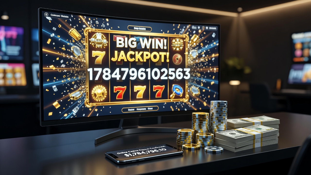 Overview of digital casino platforms displaying win statistics and payout interfaces