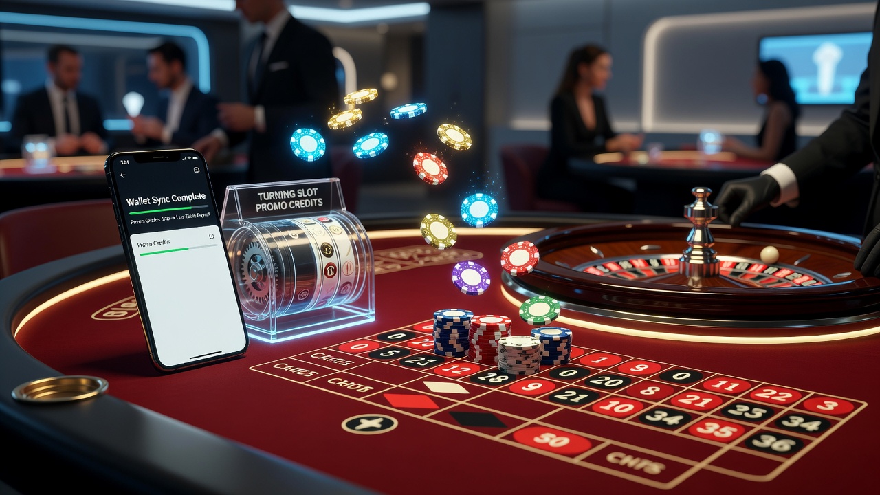 Close-up of live roulette table on smartphone with digital wallet balance indicator