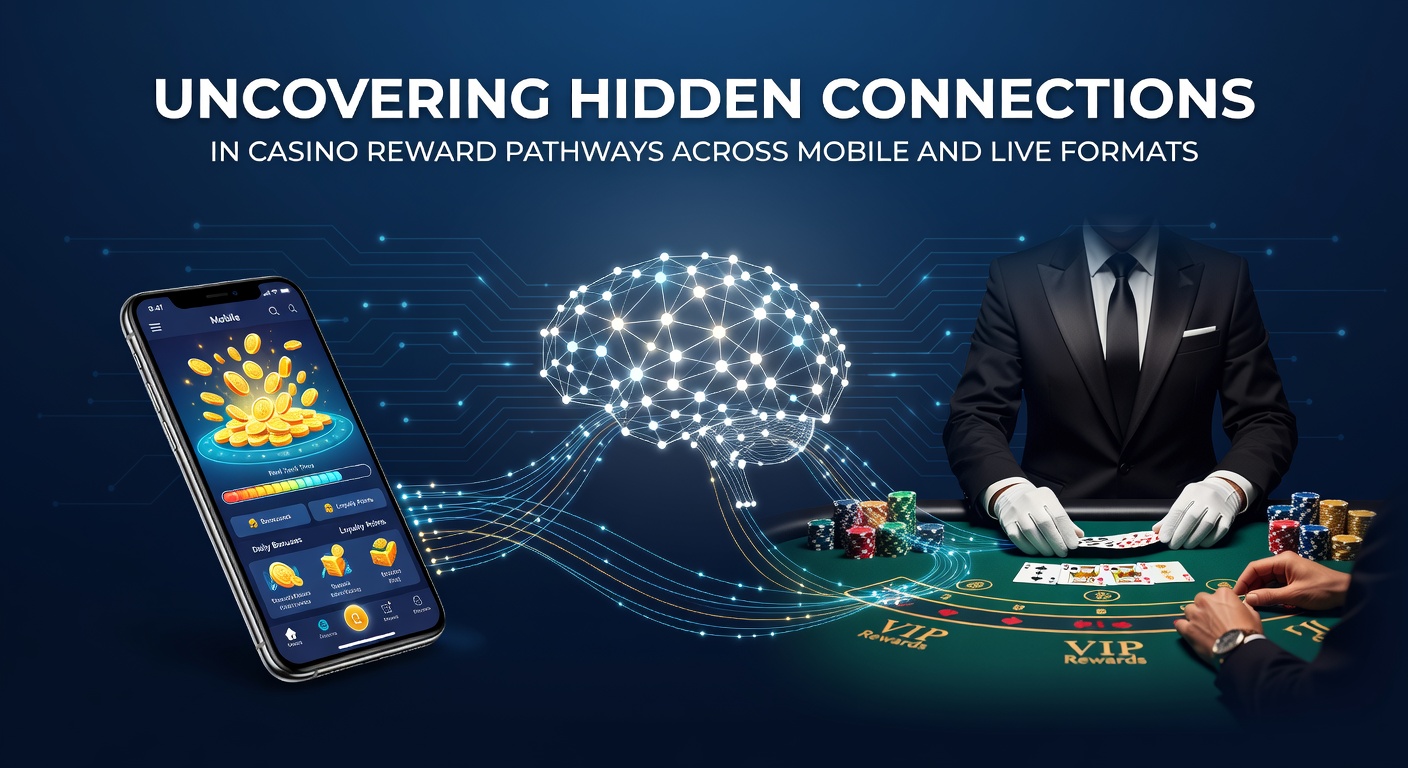 Diagram showing interconnected reward systems linking mobile slot platforms to live dealer tables through shared player data networks